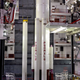 Integration of strap-on motors with PSLV-C34 core stage at the Vehicle Assembly Building, Sriharikota